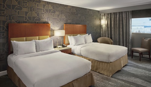 Zimmer, 2 Doppelbetten