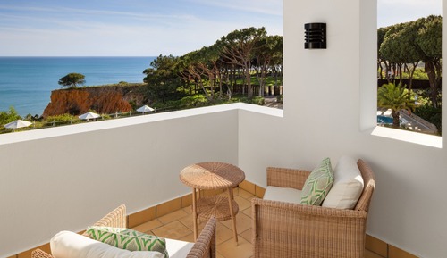 Deluxe-Zimmer, 1 Queen-Bett, Balkon, Meerblick