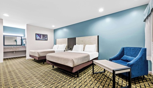 Standardzimmer, 2 Queen-Betten, Raucher, Kühlschrank und Mikrowelle