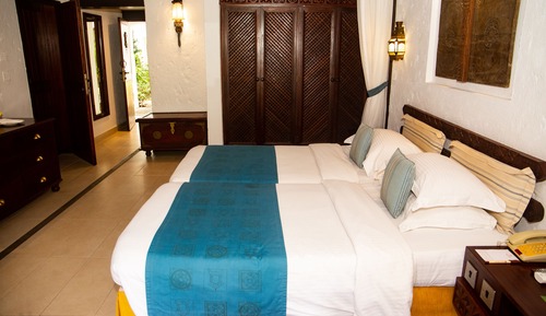 Familienzimmer, Nichtraucher, Gartenblick