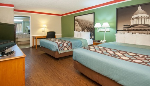 Zimmer, 2 Doppelbetten, Nichtraucher