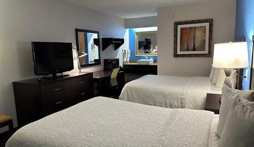 Deluxe-Zimmer, 2 Doppelbetten, Nichtraucher