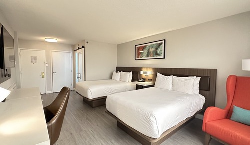 Zimmer, 2 Doppelbetten, Nichtraucher