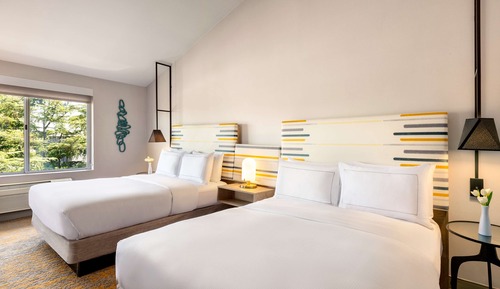 Zimmer, 2 Queen-Betten, barrierefrei