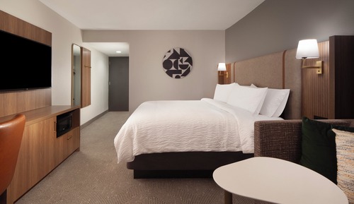 Suite, 1 Schlafzimmer, rollstuhlgeeignete Dusche (Communications, Roll Shwr)