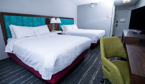 Zimmer, 2 Doppelbetten, barrierefrei, Nichtraucher