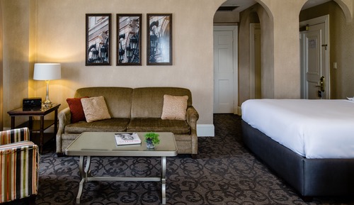 Executive-Zimmer, 2 Queen-Betten, Kamin