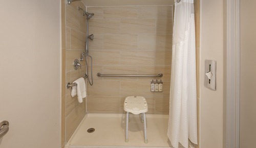 Standardzimmer, 1 Queen-Bett, barrierearm (Roll-In Shower)
