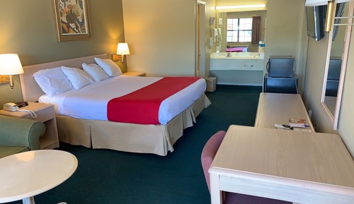 Zimmer, 1 King-Bett, Raucher (Deluxe)