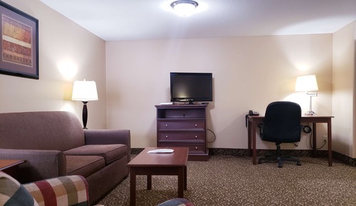 Standardzimmer, 1 King-Bett, barrierefrei, Kühlschrank und Mikrowelle