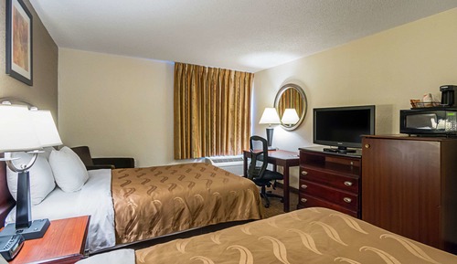 Zimmer, 2 Doppelbetten, barrierefrei, Nichtraucher