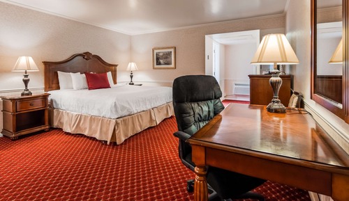 Standardzimmer, 1 Queen-Bett, Nichtraucher, Kühlschrank und Mikrowelle