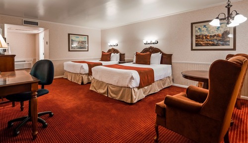 Deluxe-Zimmer, 2 Queen-Betten, Nichtraucher, Kühlschrank und Mikrowelle (Oversized Room)