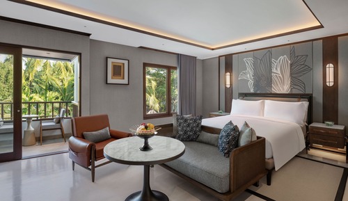 Studio, 1 King-Bett, Nichtraucher, Blick auf die Anlage