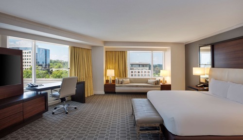 Deluxe-Studiosuite, 1 King-Bett