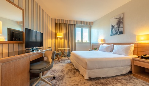 Standardzimmer, 1 Doppelbett, barrierefrei, Balkon (City View)