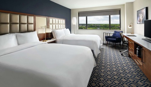 Zimmer, 2 Queen-Betten