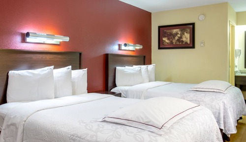 Premium-Zimmer, 2 Doppelbetten (Upgraded Bedding & Snack, Smoke Free)