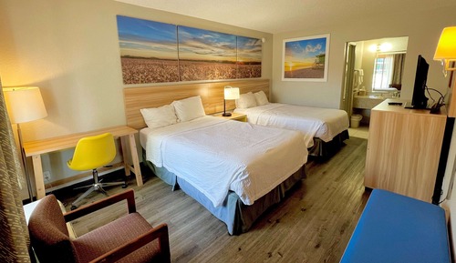 Doppelzimmer, 2 Doppelbetten, Raucher