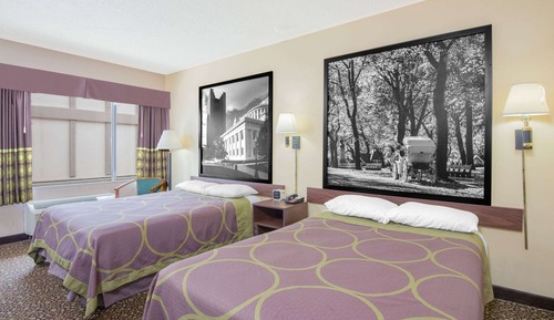 Zimmer, 2 Doppelbetten, barrierefrei, Nichtraucher