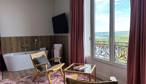 Premium-Doppelzimmer, 1 Queen-Bett, Flussblick