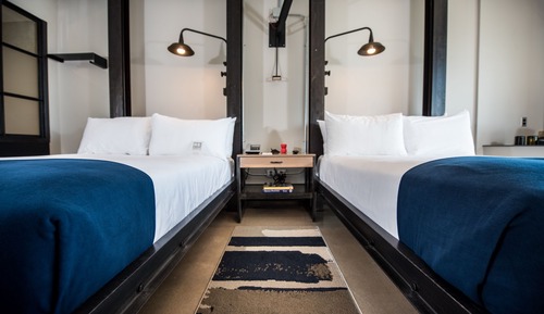 Standardzimmer, 2 Doppelbetten