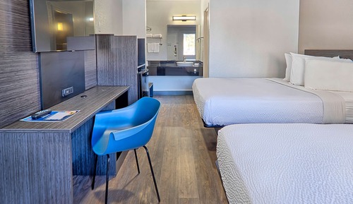 Deluxe-Zimmer, 2 Doppelbetten, barrierefrei, Nichtraucher