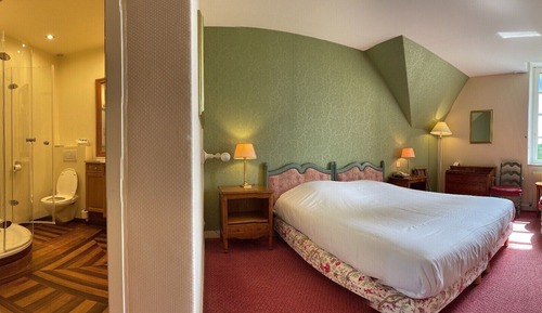 Traditional-Doppelzimmer, 1 Schlafzimmer, Gartenblick
