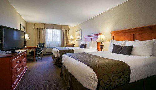 Standardzimmer, 2 Queen-Betten, barrierefrei, Kühlschrank und Mikrowelle