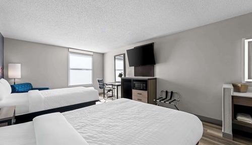 Standardzimmer, 2 Doppelbetten, Nichtraucher