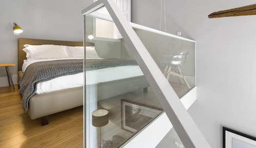 Suite, Balkon, Stadtblick