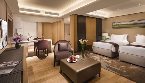 Executive-Apartment, 1 King-Bett