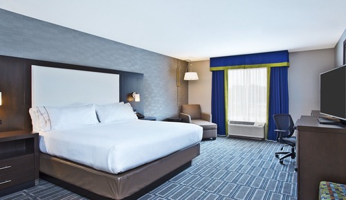 Zimmer, 1 King-Bett, barrierefrei (Roll-In Shower)