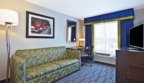 Suite, 1 King-Bett und Schlafsofa