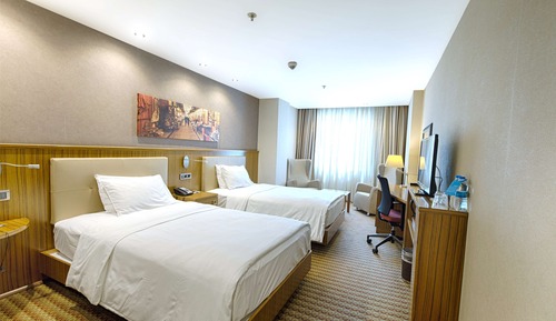 Zweibettzimmer, Kühlschrank