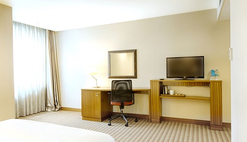 Zimmer, 1 Queen-Bett, Nichtraucher, Kühlschrank