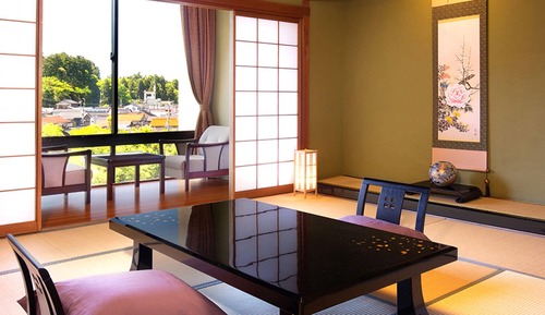 Traditional-Zimmer, Nichtraucher, Flussblick (Hana, HGr JP styles, cenic hot spring)