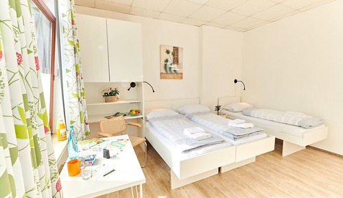 Dreibettzimmer, mit Bad