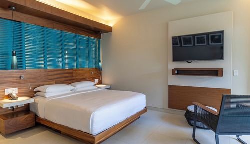 Premium-Zimmer, 1 King-Bett, Gartenblick