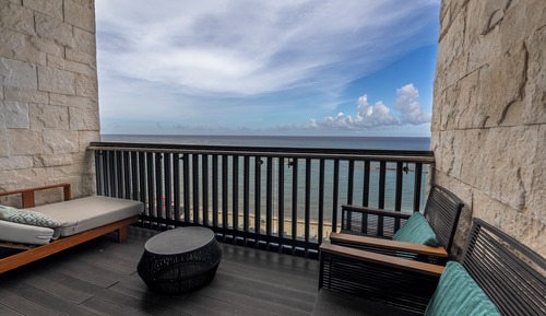 Premium-Zimmer, 1 King-Bett, Meerblick