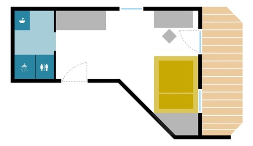 Einzelzimmer