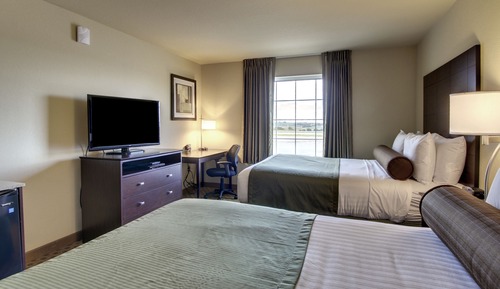 Zimmer, 2 Queen-Betten, barrierefrei