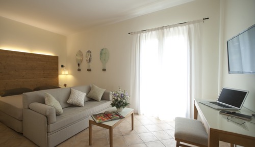 Junior-Suite, 1 Queen-Bett und Schlafsofa