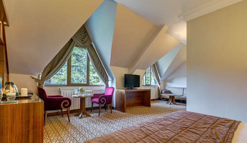 Deluxe-Zimmer, 1 Queen-Bett, Bergseite