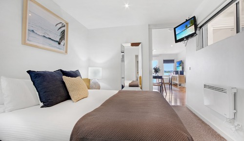 Luxury-Apartment, 1 Schlafzimmer, Badewanne, Buchtblick