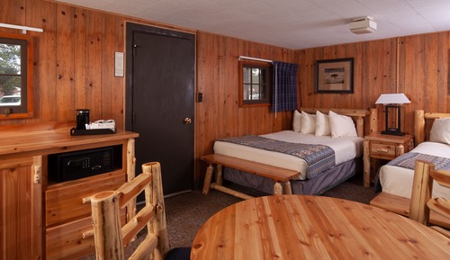 Ferienhütte, 2 Doppelbetten