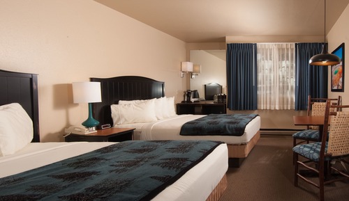 Premium-Zimmer, 2 Doppelbetten