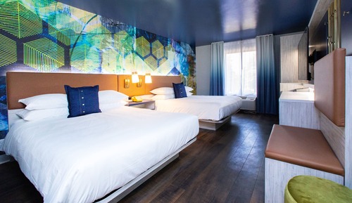 Deluxe-Doppelzimmer, 2 Queen-Betten