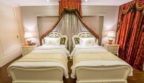 Deluxe-Zweibettzimmer, Badewanne