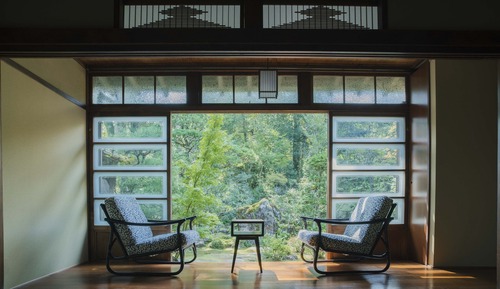 Traditional-Zweibettzimmer, Gartenblick (Japanese-Style)